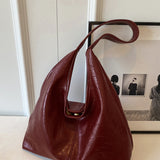 Legacy Sydney | Glossy Soft-Structured Hobo Bag