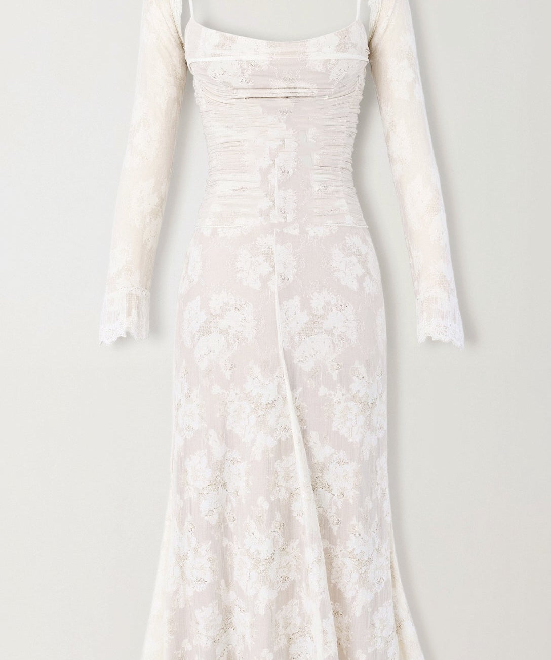 Livilla Long Lace Wedding Guest Maxi Dress