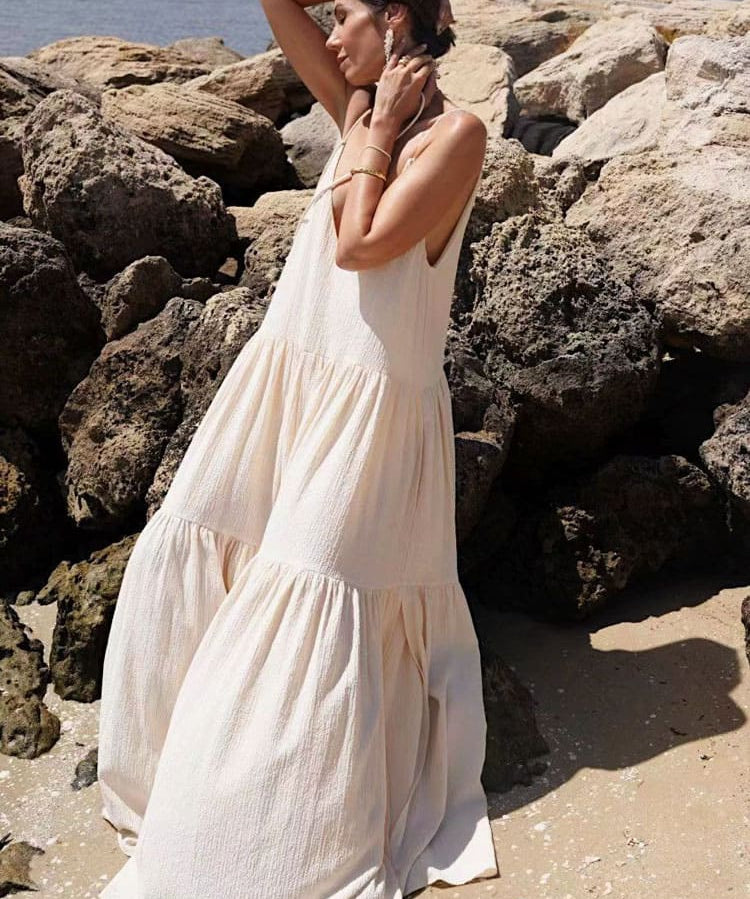 Ocean Breeze Summer Maxi Dress