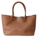 Legacy Sydney | Woven Leather Tote Bag