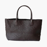 Legacy Sydney | Woven Leather Tote Bag