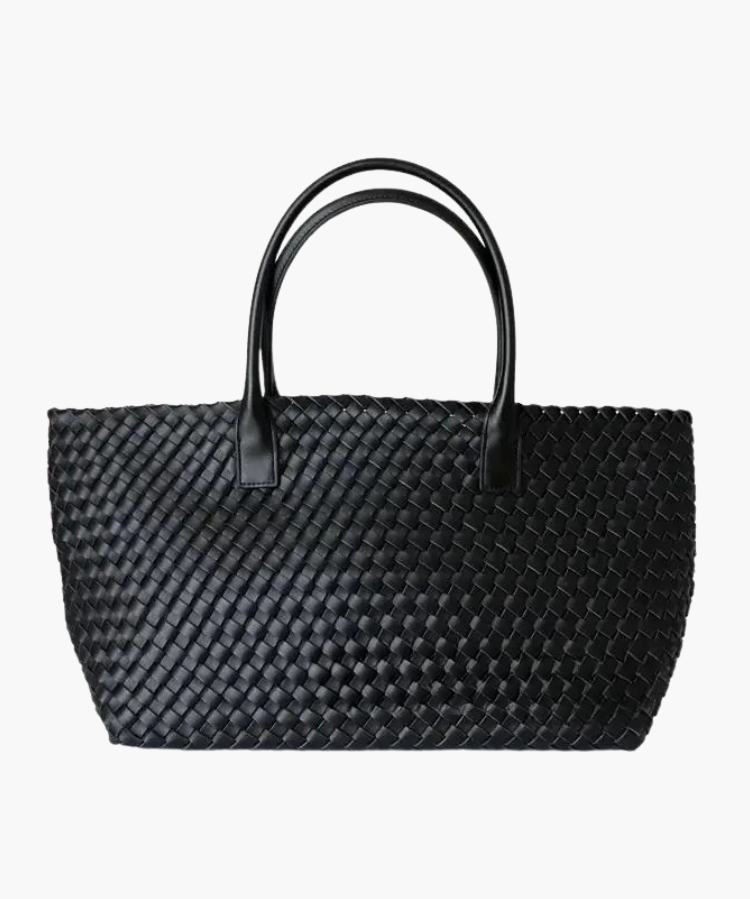 Legacy Sydney | Woven Leather Tote Bag
