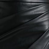 Legacy Sydney | Faux Leather Pleated Split Skirt