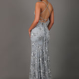 Wedding Guest Sequin Maxi Dress