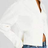 Legacy Sydney | Draped Button Down Shirt