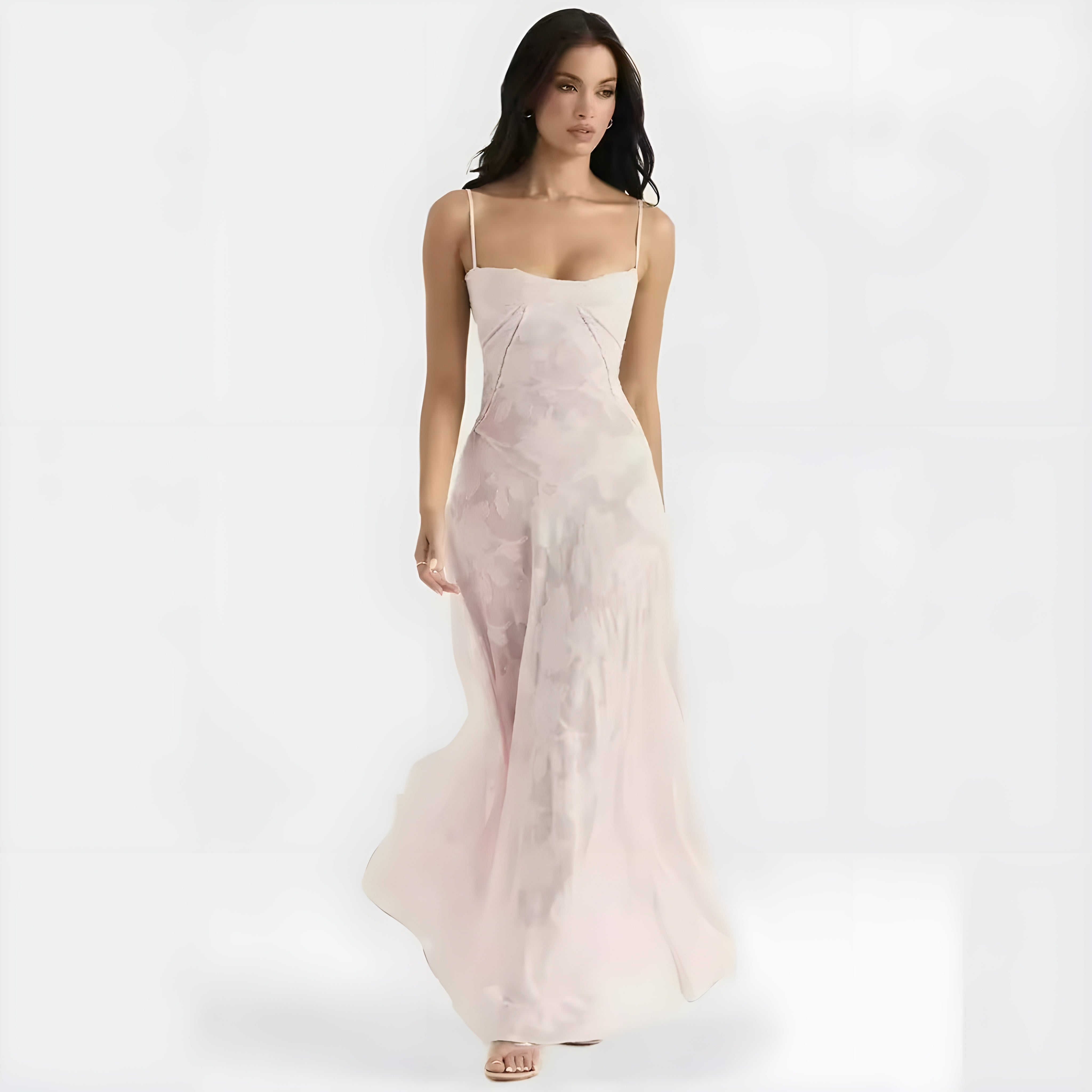 Annabelle Lace Wedding Guest Maxi Dress