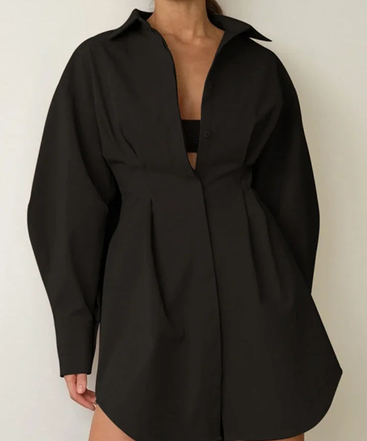 Legacy Sydney | Oversized Long Sleeve Shirt Dress