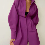 Legacy Sydney | Oversized Long Sleeve Shirt Dress