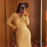 Sylvie Knit Smart Casual Summer Midi Dress