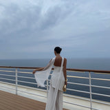 Valerie Asymmetrical Wedding Guest Maxi Dress