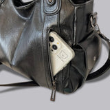 Legacy Sydney | Multi Pocket Leather Shoulder Bag