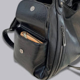 Legacy Sydney | Multi Pocket Leather Shoulder Bag