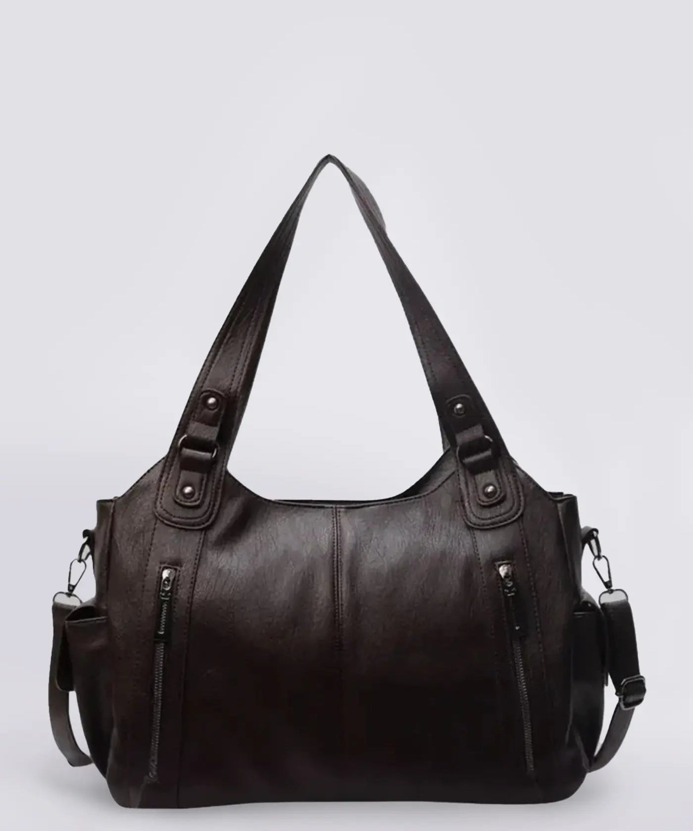 Legacy Sydney | Multi Pocket Leather Shoulder Bag