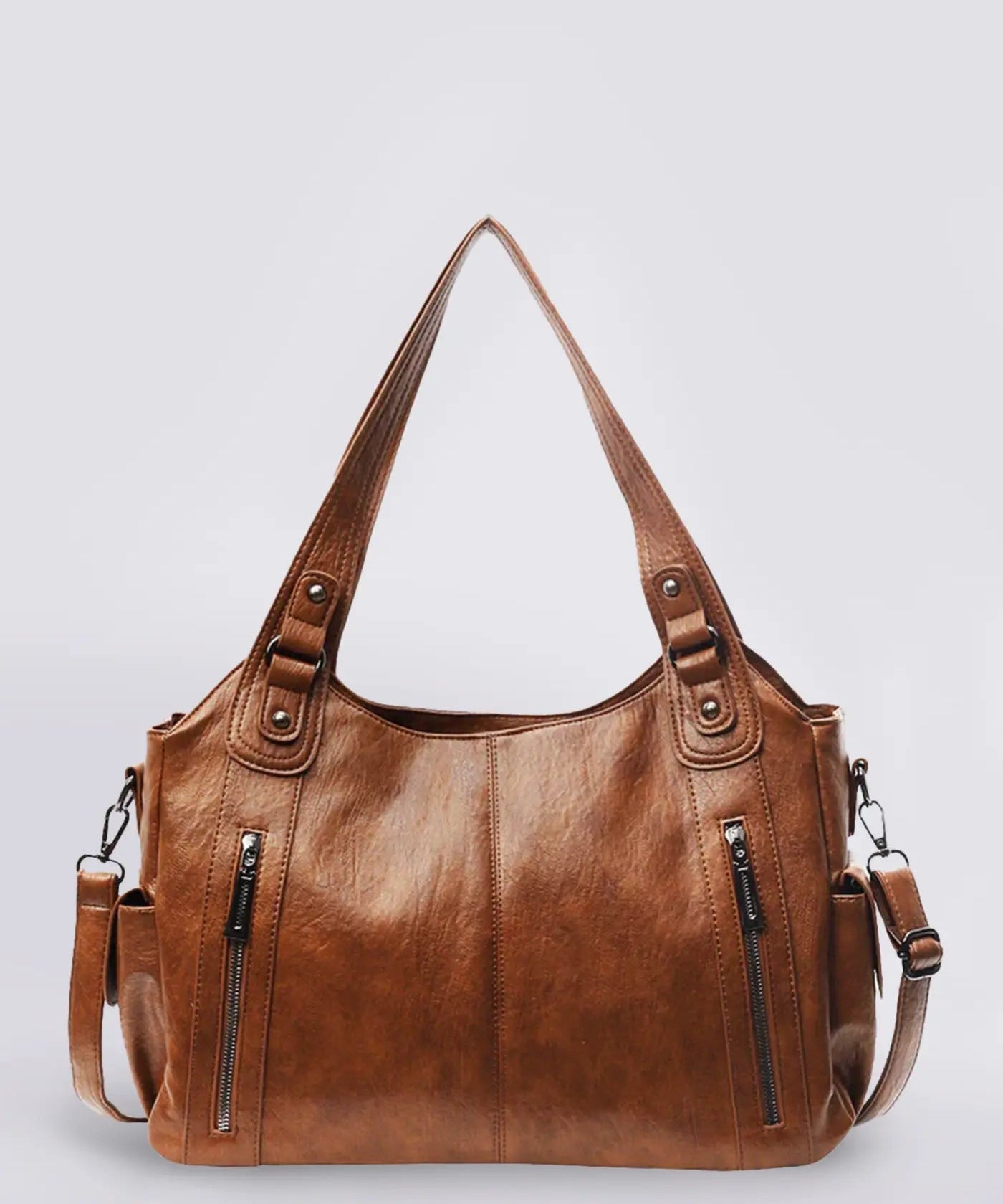 Legacy Sydney | Multi Pocket Leather Shoulder Bag