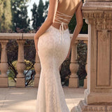 White Wedding Guest Maxi Dress with Spaghetti Straps