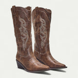 Women's Knee-High Western Cowboy Boots
