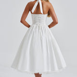 Elegant Esplendor Wedding Geust Midi Dress