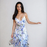 Women's Floral Summer Party Maxi Dress