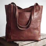Legacy Sydney | Women's High Quality Faux Leather Handbag With Double Straps