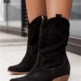 Elegant Heeled Women’s Cowgirl Boots