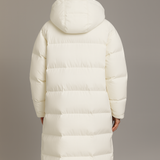 Women’s Longline Hooded Puffer Coat Jacket