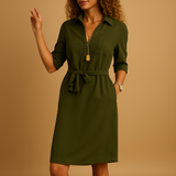 Women’s Relaxed Work Midi Dress