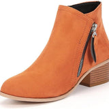 Women's Short Suede Ankle Boots