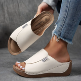 Legacy Sydney | Slip-On Wedge Sandals with Open Toe