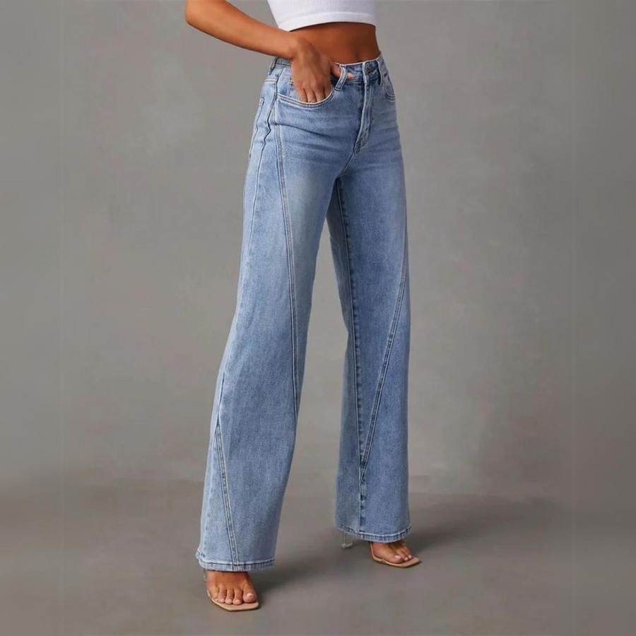 Legacy Sydney | Women's Wide-Leg High-Waisted Straight Denim Jeans
