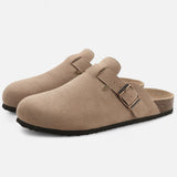 Legacy Sydney | Men’s Suede Mules – Sculpted Clog-Inspired Comfort