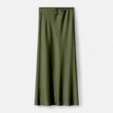 Legacy Sydney | Women's Elegant High-Waist Satin Skirt