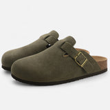 Legacy Sydney | Men’s Suede Mules – Sculpted Clog-Inspired Comfort