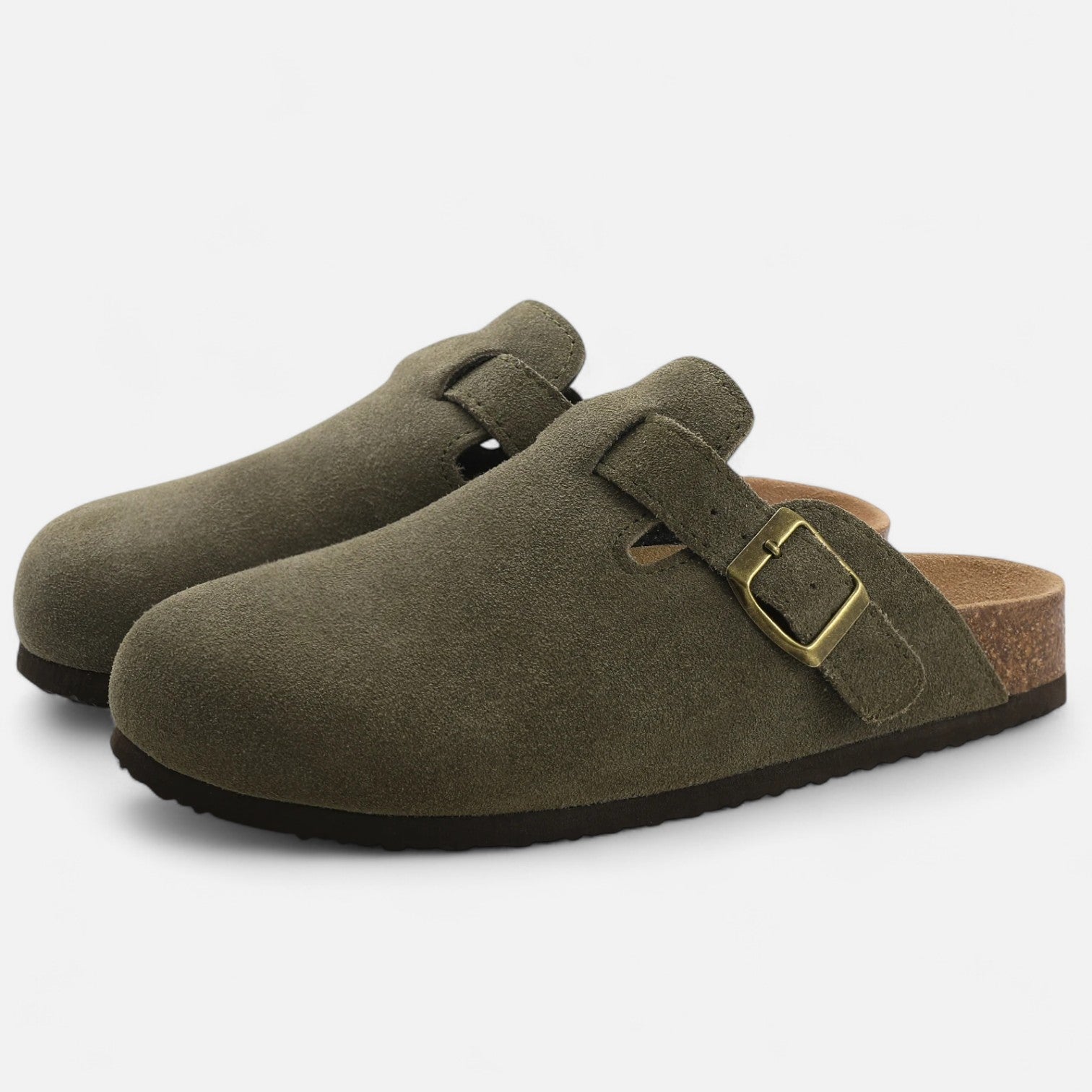 Legacy Sydney | Men’s Suede Mules – Sculpted Clog-Inspired Comfort
