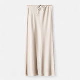 Legacy Sydney | Women's Elegant High-Waist Satin Skirt