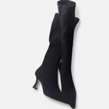 Legacy Sydney | Women’s Suede Thigh-High Heeled Boots
