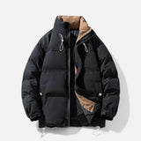 Legacy Sydney | Men’s Oversized Windproof Jacket with Stand Collar