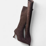 Legacy Sydney | Women’s Suede Thigh-High Heeled Boots