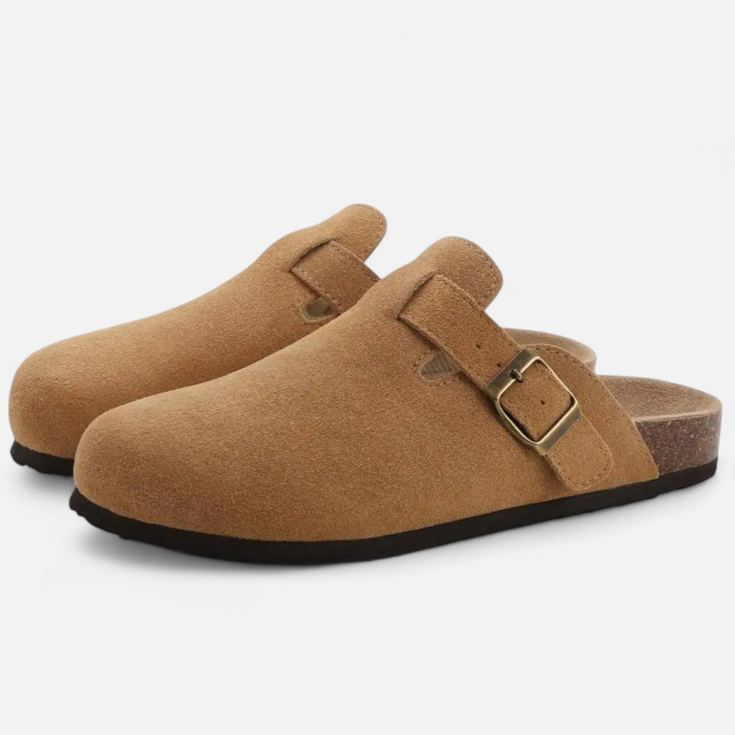 Legacy Sydney | Men’s Suede Mules – Sculpted Clog-Inspired Comfort