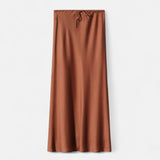 Legacy Sydney | Women's Elegant High-Waist Satin Skirt