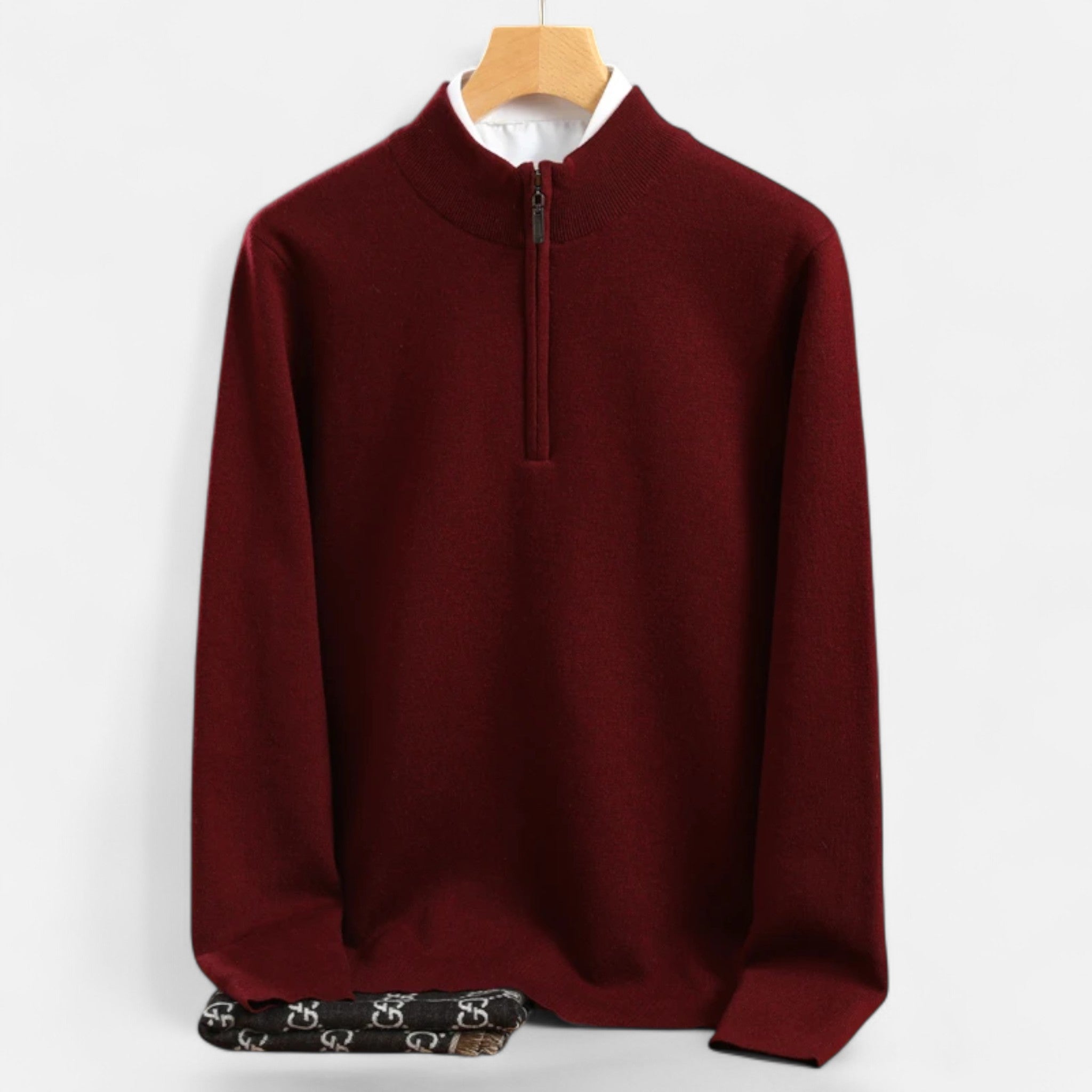 Legacy Sydney | Men’s Merino Wool Half-Zip Sweater