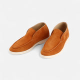 Legacy Sydney | Men’s Suede Mule Loafers in Heritage Camel