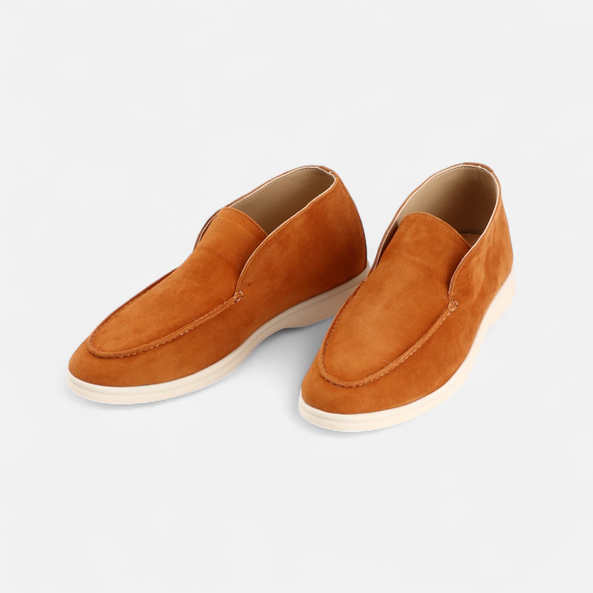 Legacy Sydney | Men’s Suede Mule Loafers in Heritage Camel