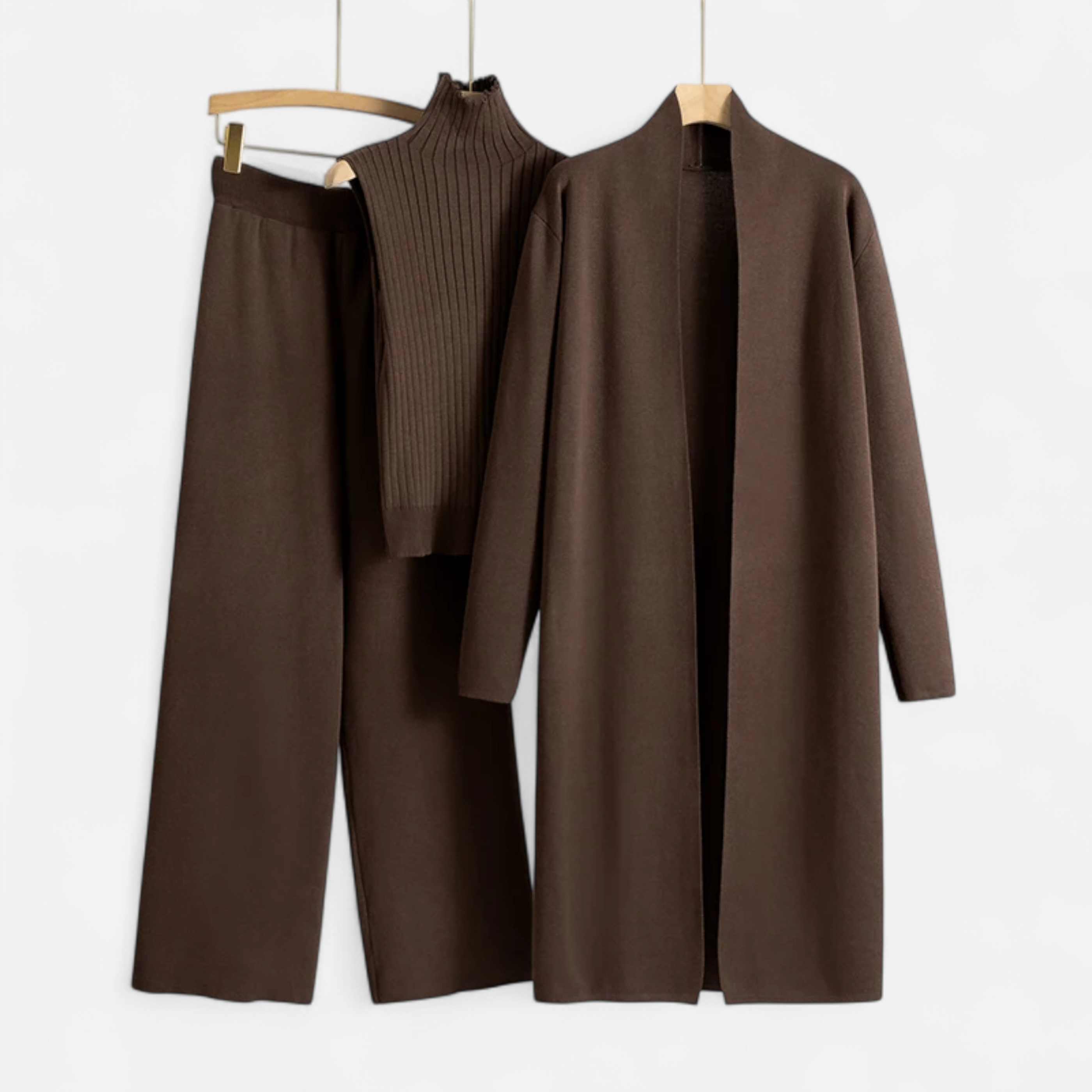 Legacy Sydney | Women’s Knitted 3-Piece Cardigan Set