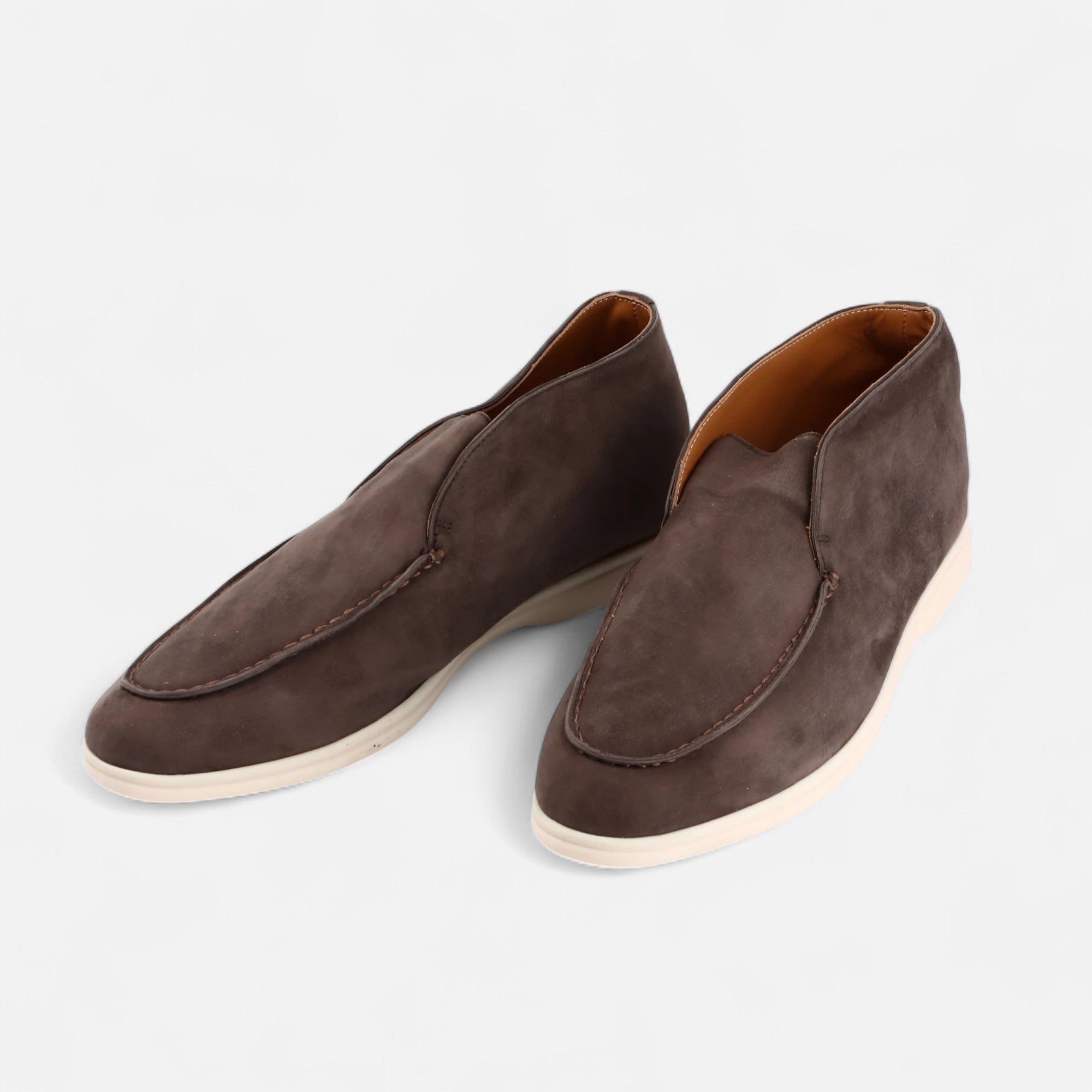 Legacy Sydney | Men’s Suede Mule Loafers in Heritage Camel