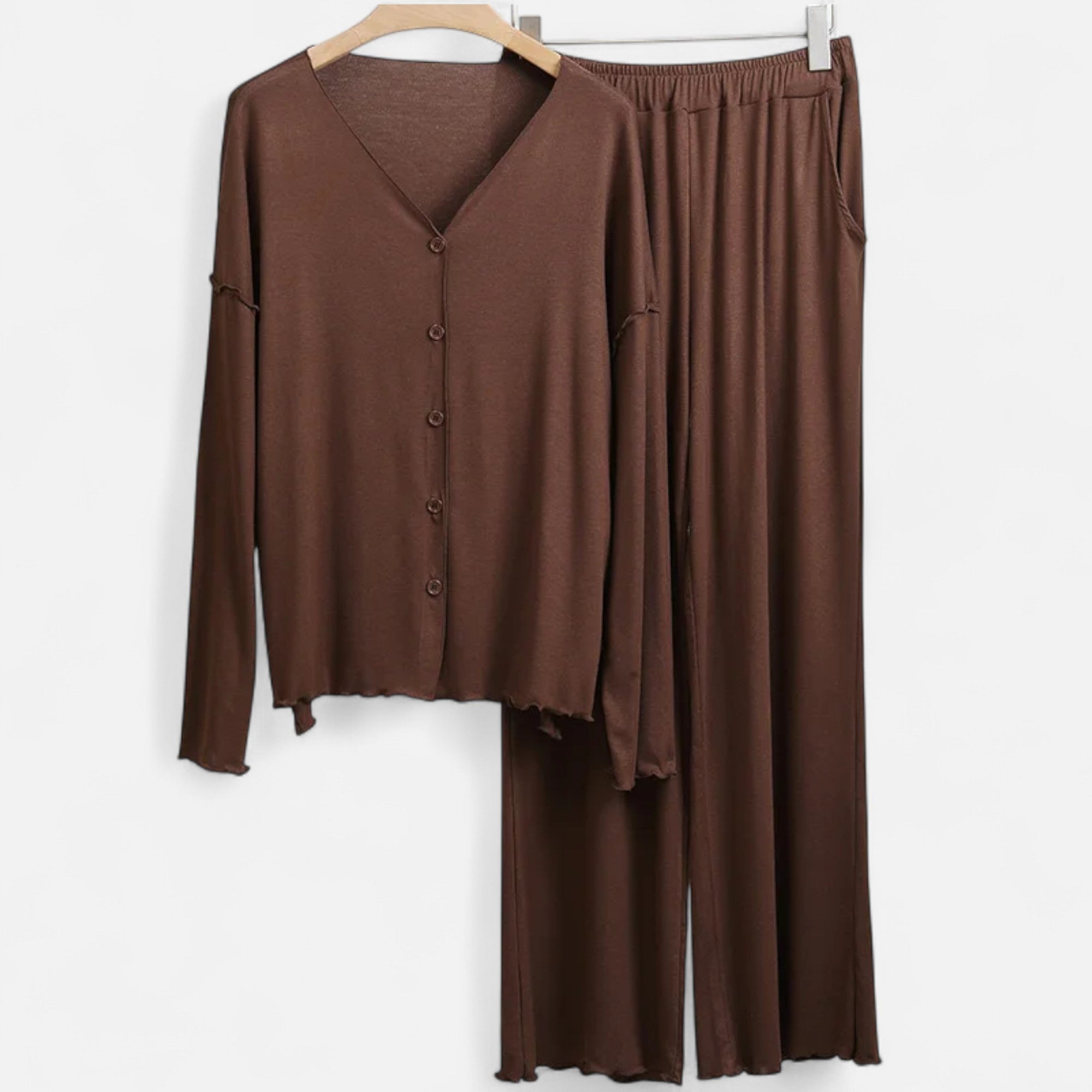 Legacy Sydney | Women’s Two-Piece Cashmere-Touch Loungewear Set