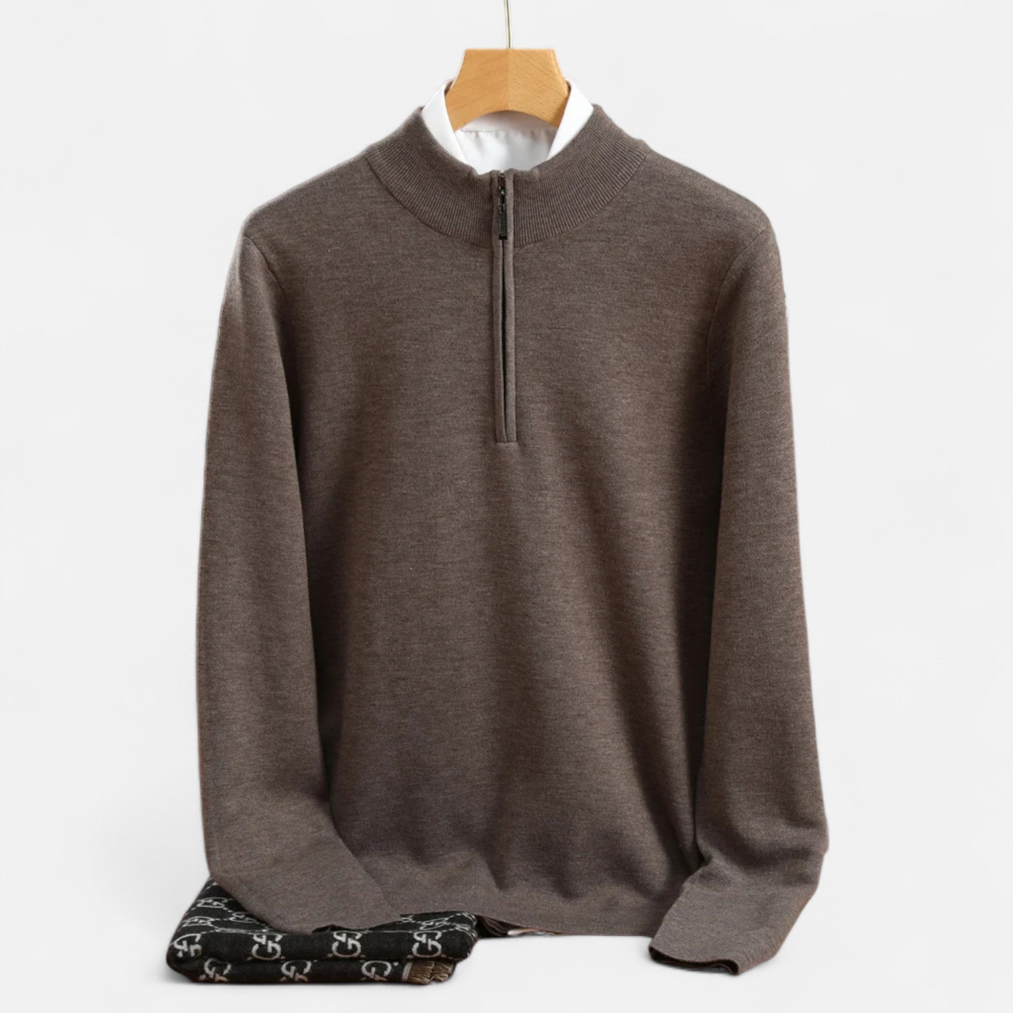 Legacy Sydney | Men’s Merino Wool Half-Zip Sweater