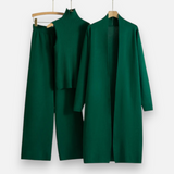 Legacy Sydney | Women’s Knitted 3-Piece Cardigan Set