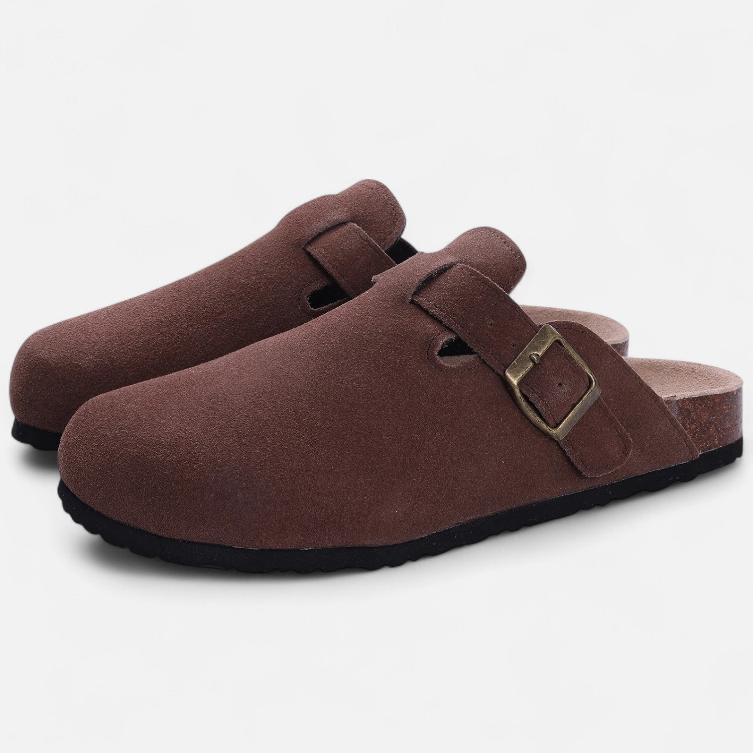 Legacy Sydney | Men’s Suede Mules – Sculpted Clog-Inspired Comfort