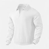 Legacy Sydney | Men’s Long-Sleeved Polo Shirt | Zipper Lapel