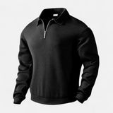 Legacy Sydney | Men’s Long-Sleeved Polo Shirt | Zipper Lapel